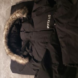 NWT The North Face x FTX ladies artic down jacket, black, size medium